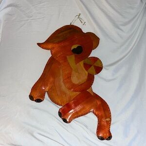 Vintage paper, Mâché elephant for nursery or playroom